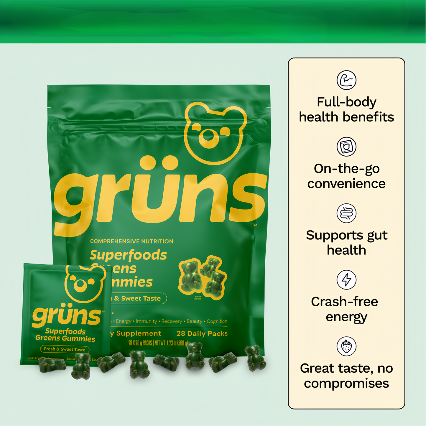 Grüns Superfood Gummies